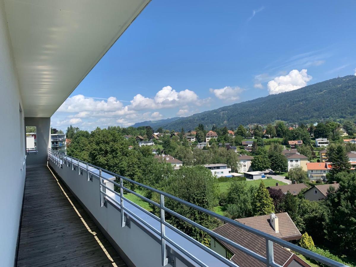 Appartamento Luxus Penthouse Bregenz Feldmoos Mit Whirlpool & Riesen Terrasse, Nahe Festspiele Esterno foto